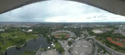 Archiv Foto Webcam München: Panorama Olympiastadion und Olympiapark 15:00