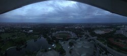 Archiv Foto Webcam München: Panorama Olympiastadion und Olympiapark 21:00