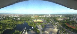 Archiv Foto Webcam München: Panorama Olympiastadion und Olympiapark 06:00