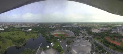 Archiv Foto Webcam München: Panorama Olympiastadion und Olympiapark 06:00