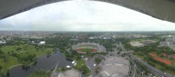 Archiv Foto Webcam München: Panorama Olympiastadion und Olympiapark 08:00