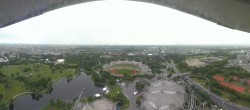 Archiv Foto Webcam München: Panorama Olympiastadion und Olympiapark 09:00