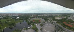 Archiv Foto Webcam München: Panorama Olympiastadion und Olympiapark 06:00