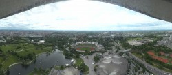 Archiv Foto Webcam München: Panorama Olympiastadion und Olympiapark 15:00