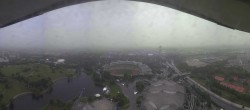 Archiv Foto Webcam München: Panorama Olympiastadion und Olympiapark 06:00
