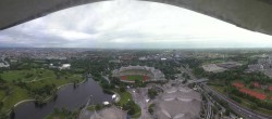 Archiv Foto Webcam München: Panorama Olympiastadion und Olympiapark 06:00