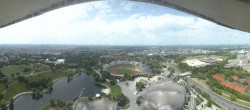 Archiv Foto Webcam München: Panorama Olympiastadion und Olympiapark 11:00