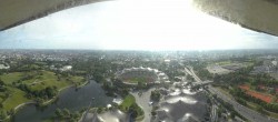 Archiv Foto Webcam München: Panorama Olympiastadion und Olympiapark 17:00