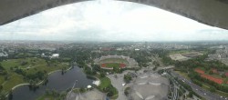 Archiv Foto Webcam München: Panorama Olympiastadion und Olympiapark 06:00