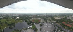 Archiv Foto Webcam München: Panorama Olympiastadion und Olympiapark 07:00