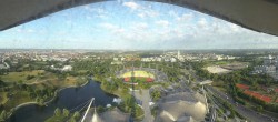 Archiv Foto Webcam München: Panorama Olympiastadion und Olympiapark 06:00