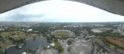 Archiv Foto Webcam München: Panorama Olympiastadion und Olympiapark 06:00