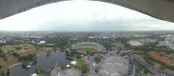 Archiv Foto Webcam München: Panorama Olympiastadion und Olympiapark 15:00