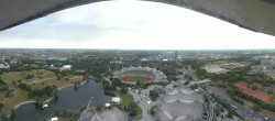 Archiv Foto Webcam München: Panorama Olympiastadion und Olympiapark 07:00