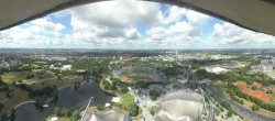 Archiv Foto Webcam München: Panorama Olympiastadion und Olympiapark 09:00