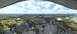 Archiv Foto Webcam München: Panorama Olympiastadion und Olympiapark 11:00