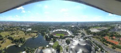 Archiv Foto Webcam München: Panorama Olympiastadion und Olympiapark 15:00