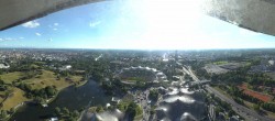 Archiv Foto Webcam München: Panorama Olympiastadion und Olympiapark 17:00
