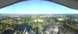 Archiv Foto Webcam München: Panorama Olympiastadion und Olympiapark 06:00