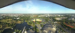 Archiv Foto Webcam München: Panorama Olympiastadion und Olympiapark 06:00