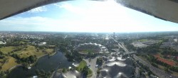 Archiv Foto Webcam München: Panorama Olympiastadion und Olympiapark 17:00