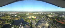 Archiv Foto Webcam München: Panorama Olympiastadion und Olympiapark 06:00