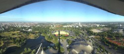 Archiv Foto Webcam München: Panorama Olympiastadion und Olympiapark 06:00