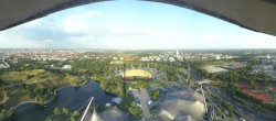 Archiv Foto Webcam München: Panorama Olympiastadion und Olympiapark 06:00