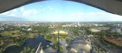 Archiv Foto Webcam München: Panorama Olympiastadion und Olympiapark 07:00
