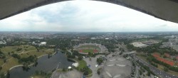 Archiv Foto Webcam München: Panorama Olympiastadion und Olympiapark 16:00
