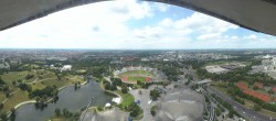 Archiv Foto Webcam München: Panorama Olympiastadion und Olympiapark 11:00
