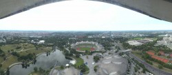 Archiv Foto Webcam München: Panorama Olympiastadion und Olympiapark 13:00