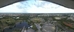 Archiv Foto Webcam München: Panorama Olympiastadion und Olympiapark 06:00