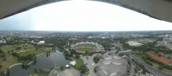 Archiv Foto Webcam München: Panorama Olympiastadion und Olympiapark 11:00