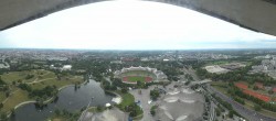 Archiv Foto Webcam München: Panorama Olympiastadion und Olympiapark 15:00