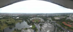 Archiv Foto Webcam München: Panorama Olympiastadion und Olympiapark 15:00