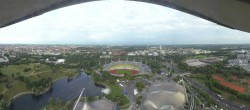 Archiv Foto Webcam München: Panorama Olympiastadion und Olympiapark 05:00