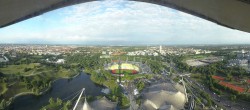 Archiv Foto Webcam München: Panorama Olympiastadion und Olympiapark 06:00
