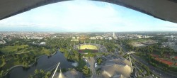 Archiv Foto Webcam München: Panorama Olympiastadion und Olympiapark 05:00