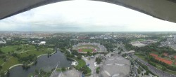Archiv Foto Webcam München: Panorama Olympiastadion und Olympiapark 06:00