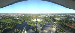 Archiv Foto Webcam München: Panorama Olympiastadion und Olympiapark 06:00