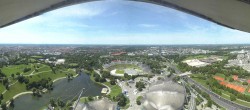 Archiv Foto Webcam München: Panorama Olympiastadion und Olympiapark 11:00