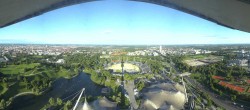 Archiv Foto Webcam München: Panorama Olympiastadion und Olympiapark 06:00