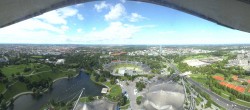 Archiv Foto Webcam München: Panorama Olympiastadion und Olympiapark 09:00