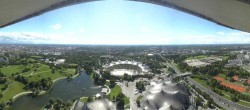 Archiv Foto Webcam München: Panorama Olympiastadion und Olympiapark 16:00