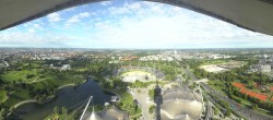 Archiv Foto Webcam München: Panorama Olympiastadion und Olympiapark 07:00