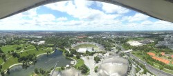 Archiv Foto Webcam München: Panorama Olympiastadion und Olympiapark 11:00