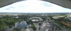 Archiv Foto Webcam München: Panorama Olympiastadion und Olympiapark 15:00
