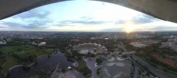 Archiv Foto Webcam München: Panorama Olympiastadion und Olympiapark 19:00
