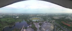 Archiv Foto Webcam München: Panorama Olympiastadion und Olympiapark 06:00